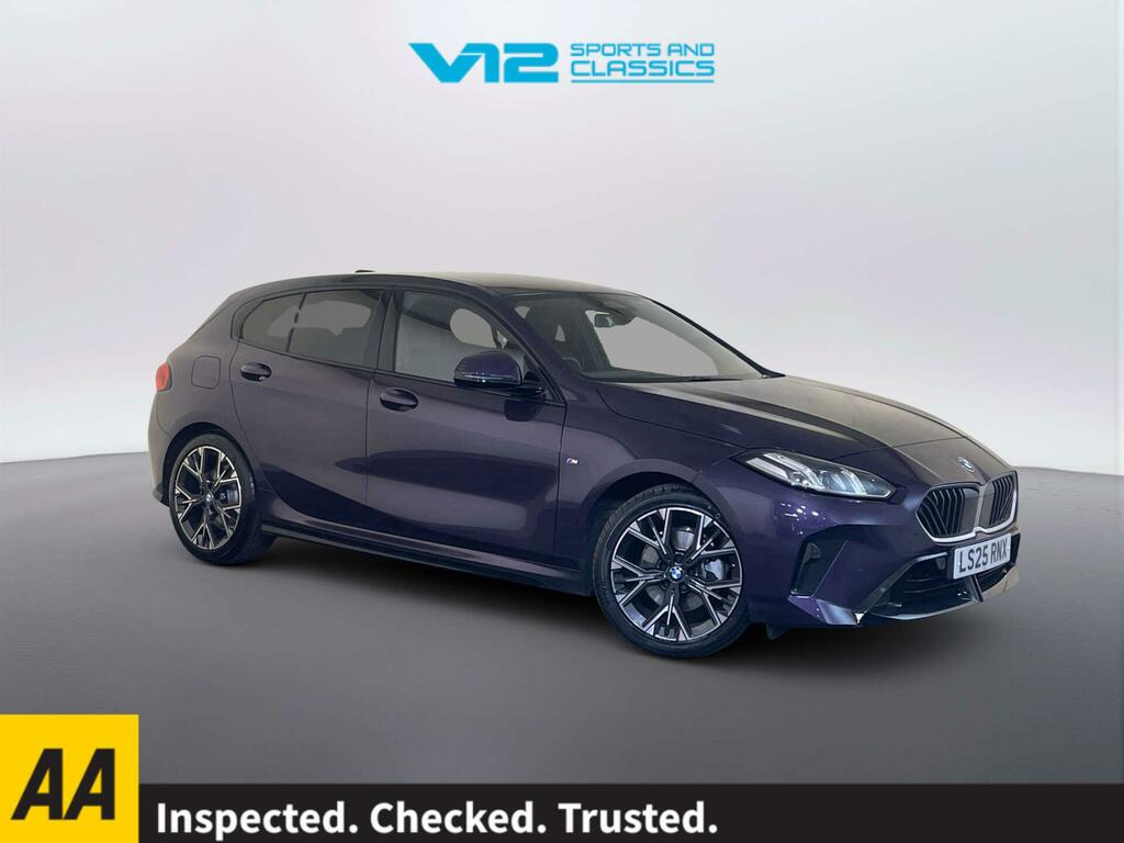 BMW 1 Series 1.5 120I Mht M Sport Hatchback Hybrid D Purple
