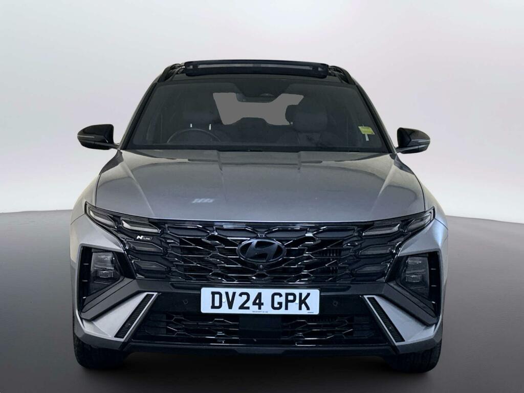 Hyundai Tucson 1.6 T-gdi N Line S Suv Hybrid Euro DV24GPK Silver #3