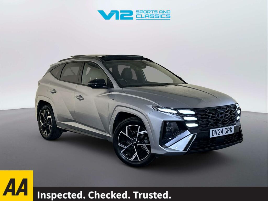 Hyundai Tucson 1.6 T-gdi N Line S Suv Hybrid Euro Silver