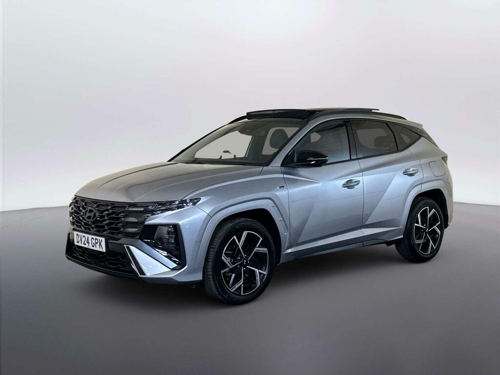 Hyundai Tucson 1.6 T-gdi N Line S Suv Hybrid Euro DV24GPK Silver #4