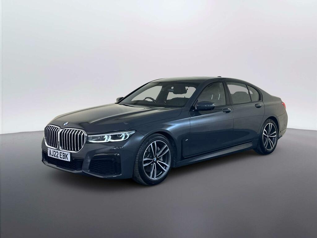 BMW 7 Series 3.0 730D Mht M Sport Saloon Hybrid AJ22EBK Grey #4