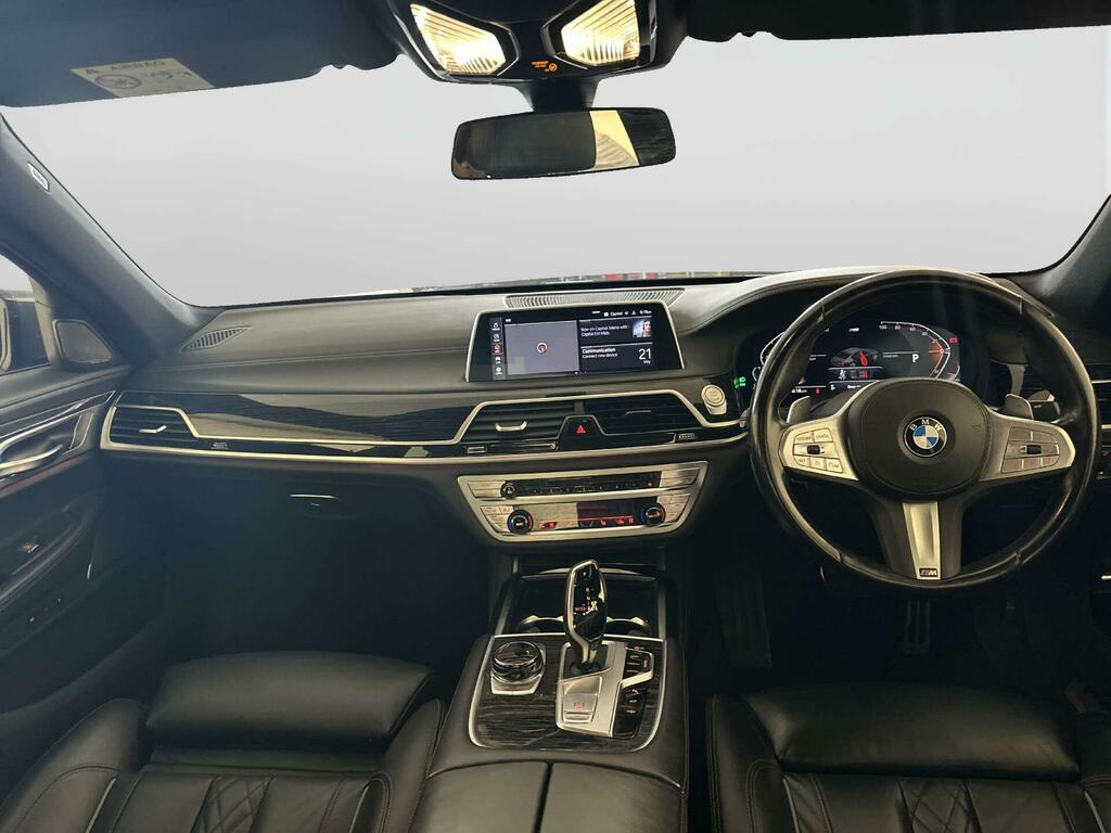 BMW 7 Series 3.0 730D Mht M Sport Saloon Hybrid AJ22EBK Grey #2