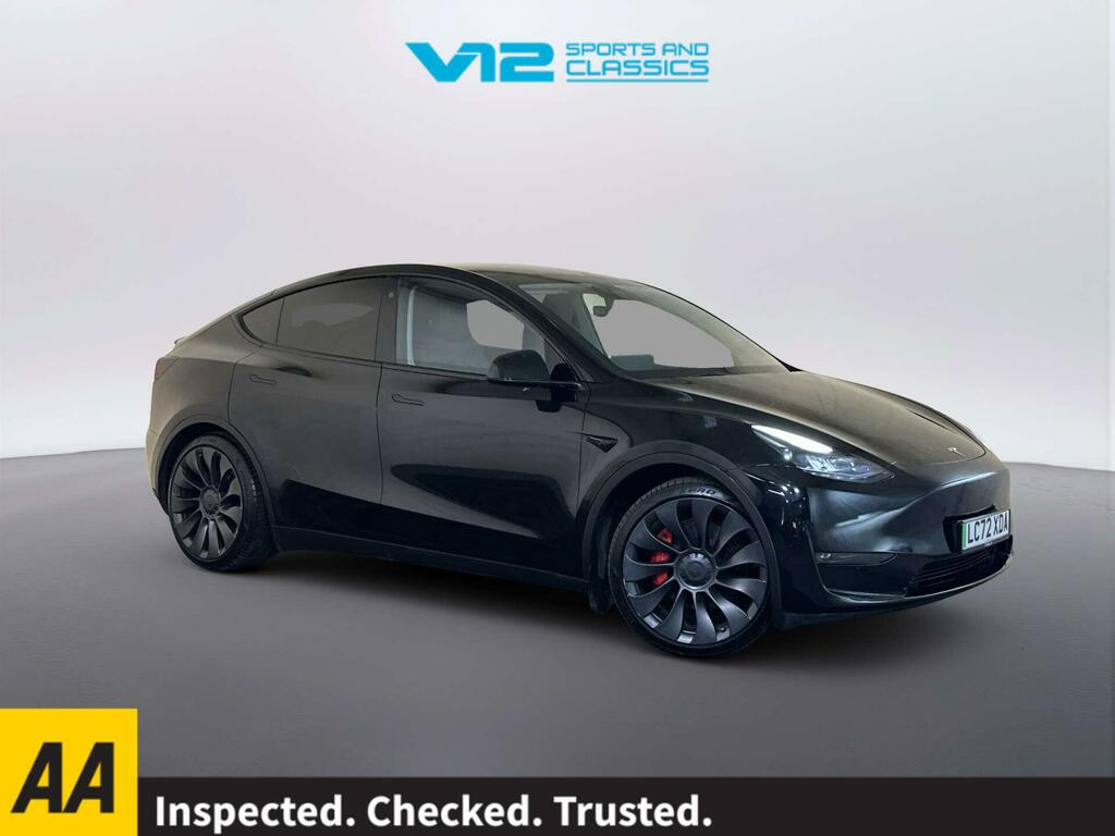 Tesla Model Y Dual Motor Performance Suv 4Wd Black