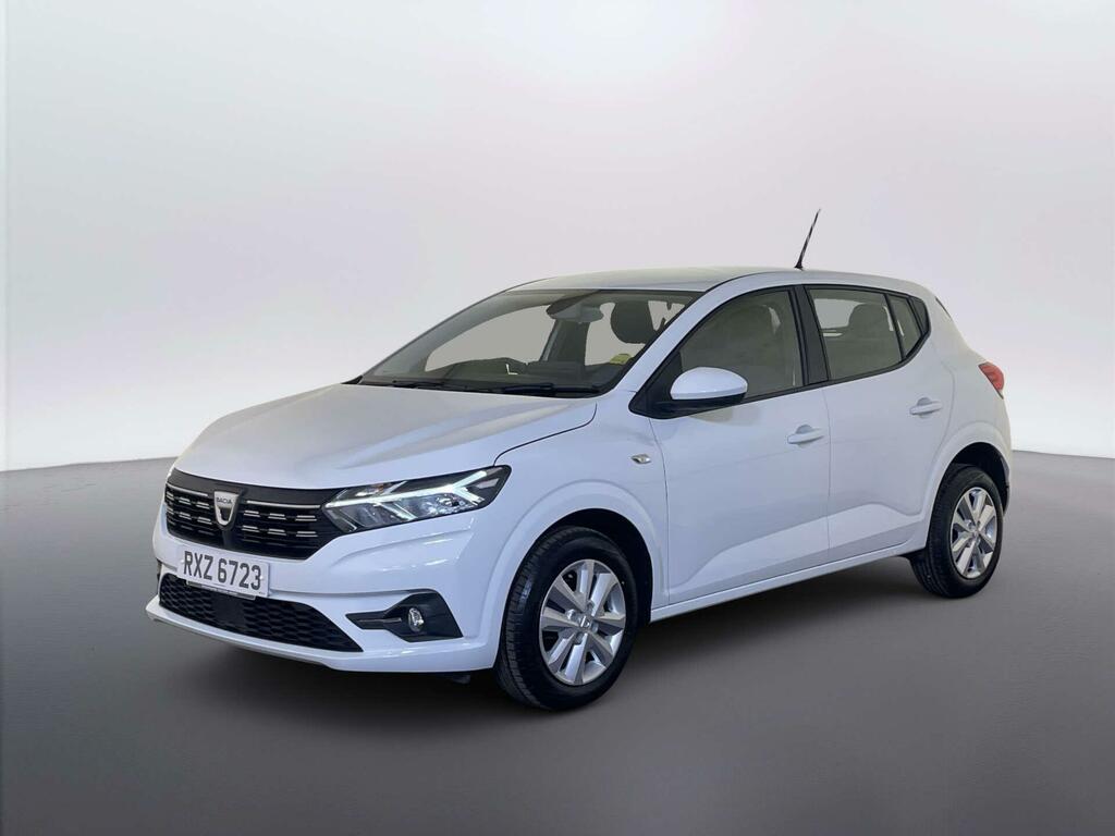 Dacia Sandero 1.0 Tce Comfort Hatchback Cvt Euro 6 S White #4