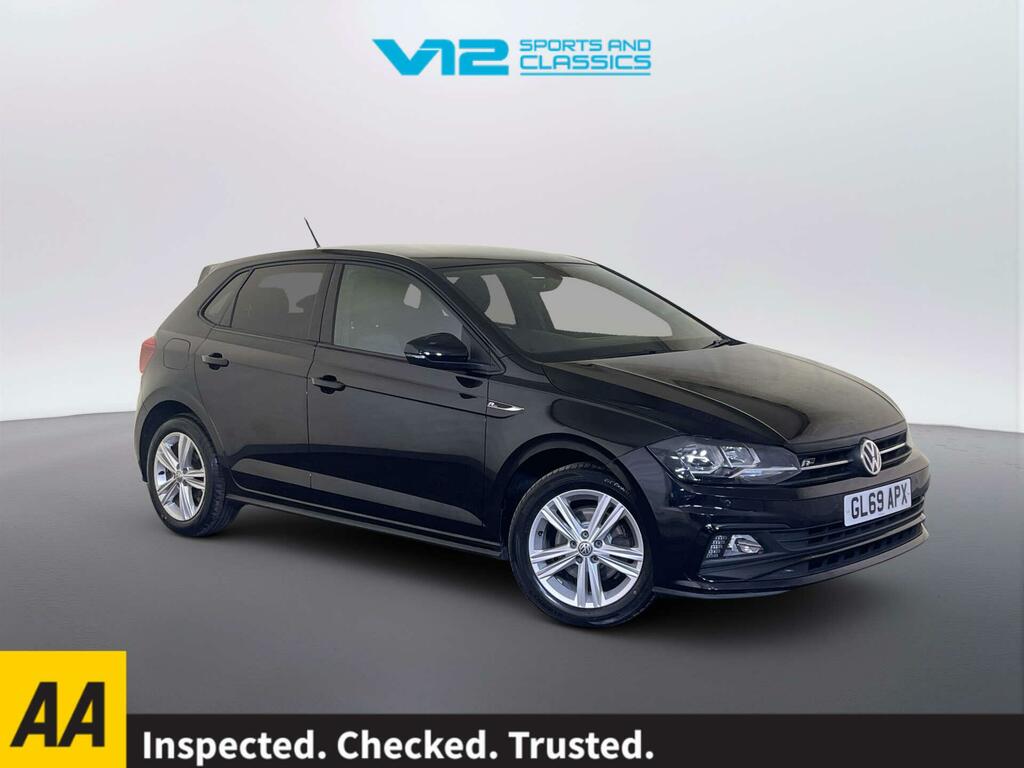 Volkswagen Polo 1.0 Tsi Gpf R-line Hatchback Dsg Euro 6 Black