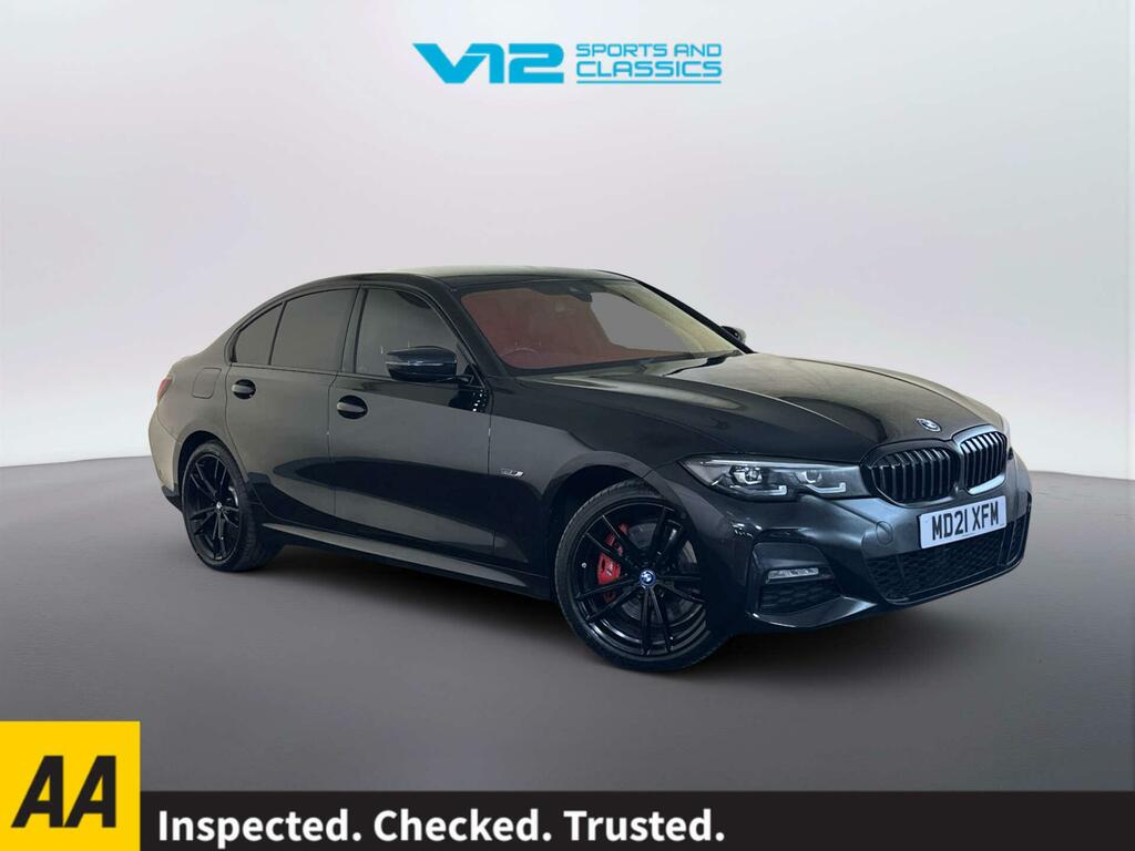 BMW 3 Series 2.0 330E 12Kwh M Sport Saloon Plug-in H Black
