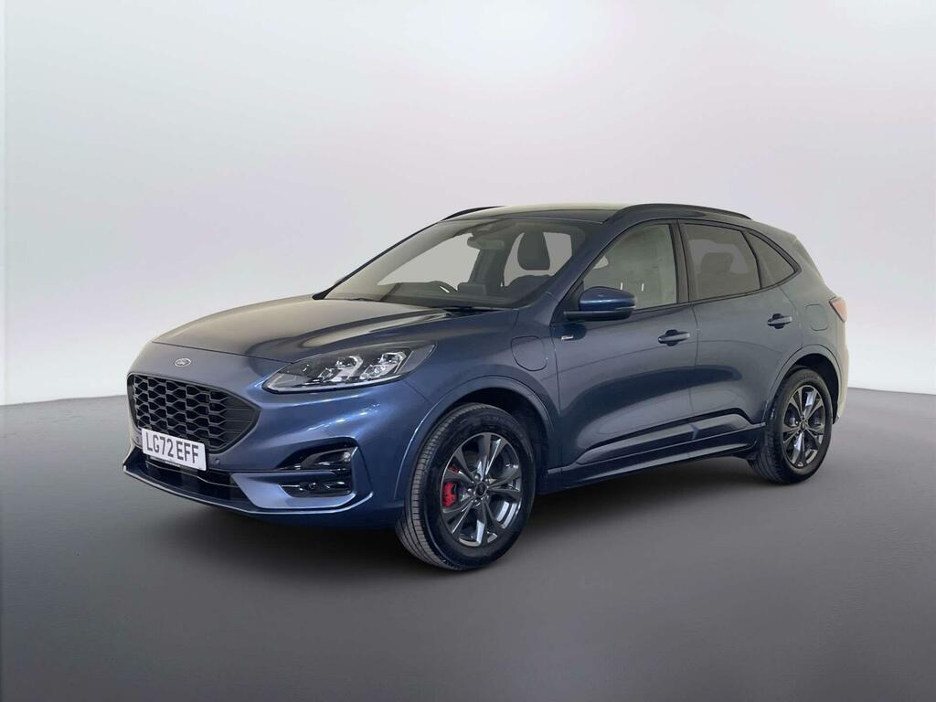 Ford Kuga 2.5 Ecoboost Duratec 14.4Kwh St-line Suv Petro LG72EFF Blue #4