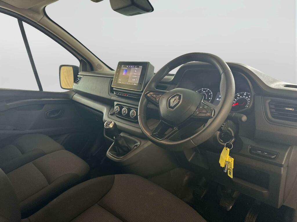 Renault Trafic 2.0 Dci Blue Ll30 Business Panel Van M YE73OOX White #2