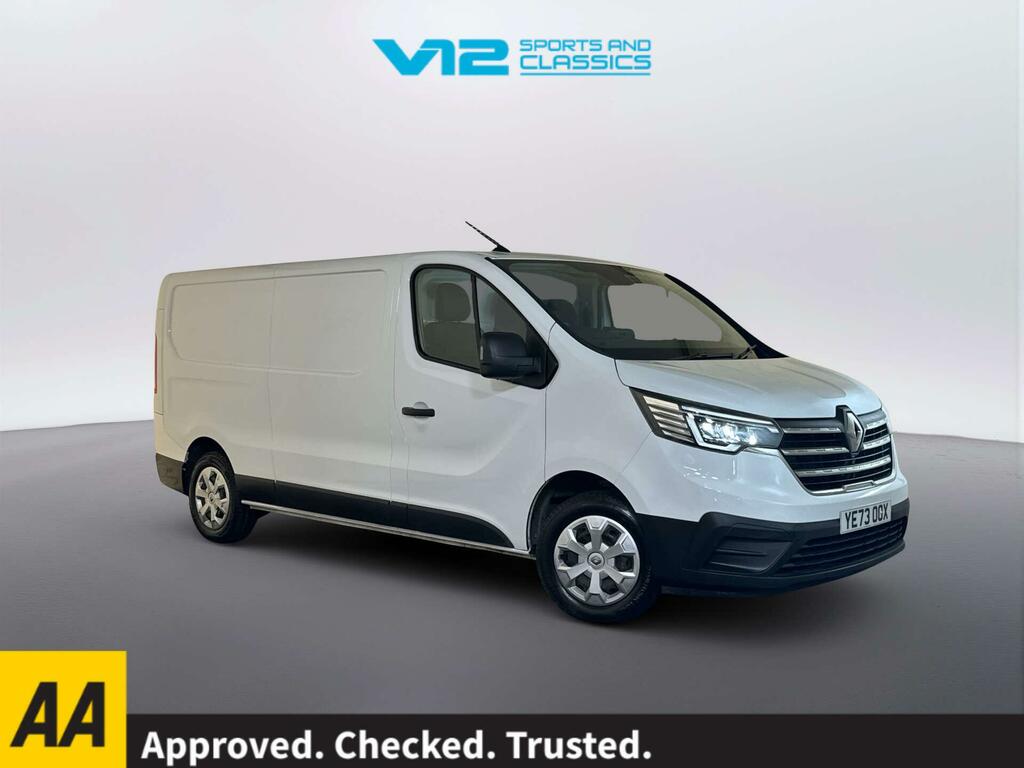 Renault Trafic 2.0 Dci Blue Ll30 Business Panel Van M White