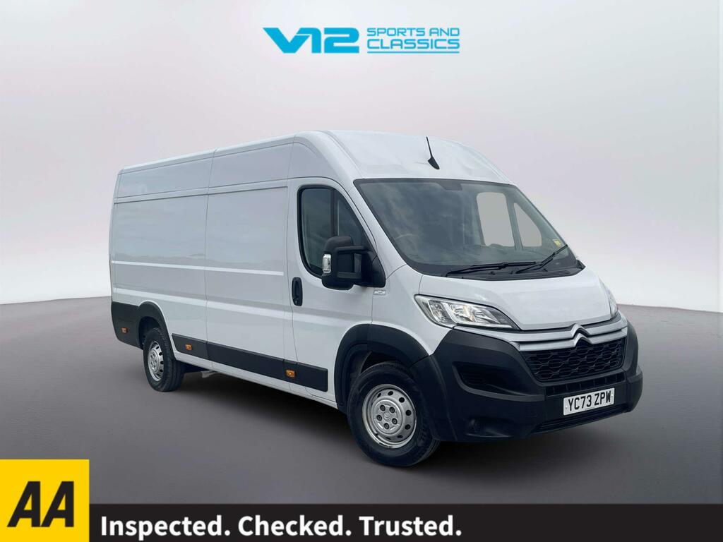Citroen Relay 2.2 Bluehdi 35 Enterprise Edition Panel Van Di White