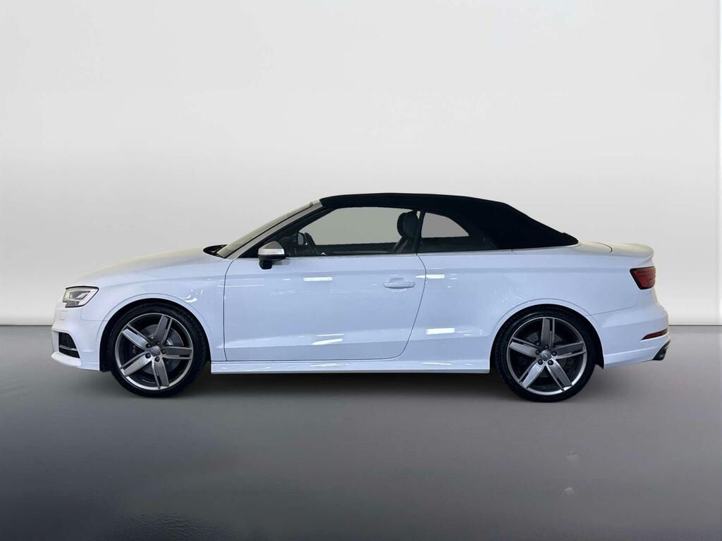 Audi S3 2.0 Tfsi Cabriolet S Tronic Quattro Eur LV66DBY White #5