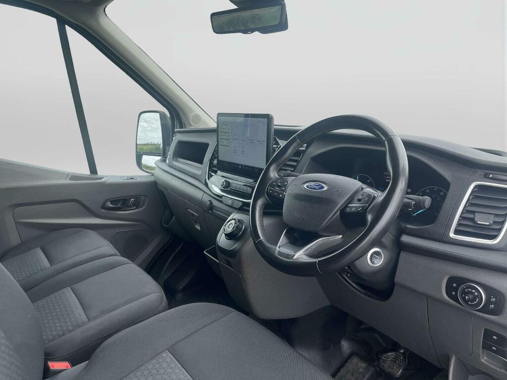 Ford Transit Custom 350 68Kwh Trend Panel Van Rwd L3 Silver #2