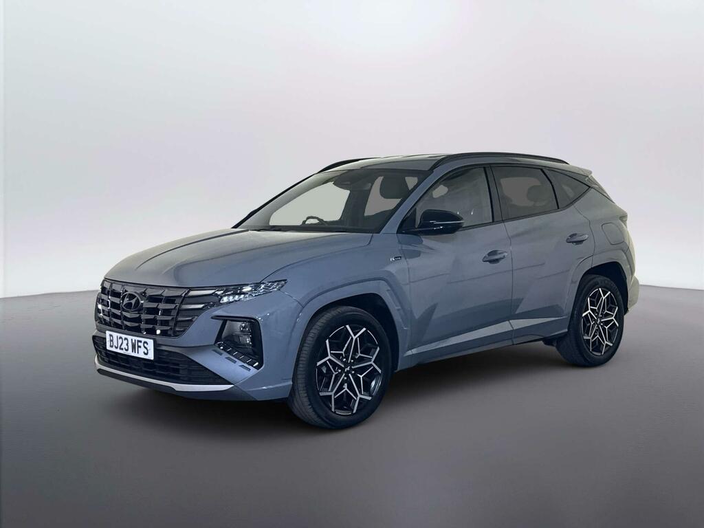 Hyundai Tucson 1.6 H T-gdi N Line Suv Hybrid Euro BJ23WFS Grey #4