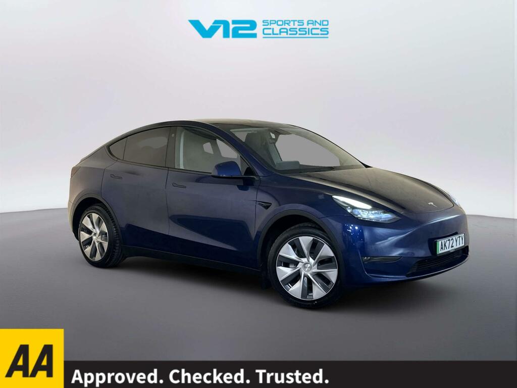 Tesla Model Y Dual Motor Long Range Suv 4Wde Blue