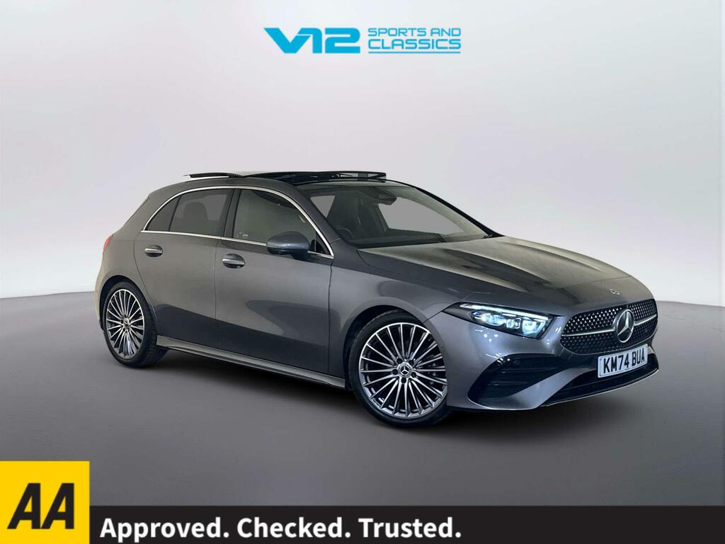 Mercedes-Benz A Class 1.3 A200h Mhev Amg Line Premium Plus Hatchback 5 Grey