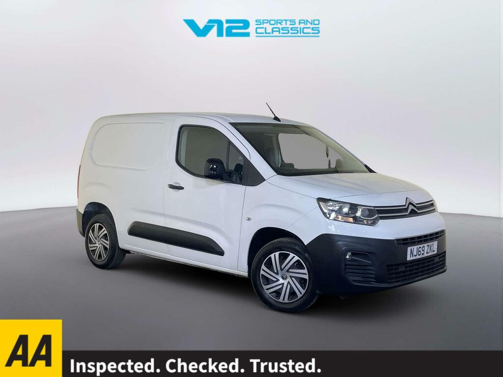 Citroen Berlingo 1.2 1000 Puretech Enterprise M Panel Van Petro White