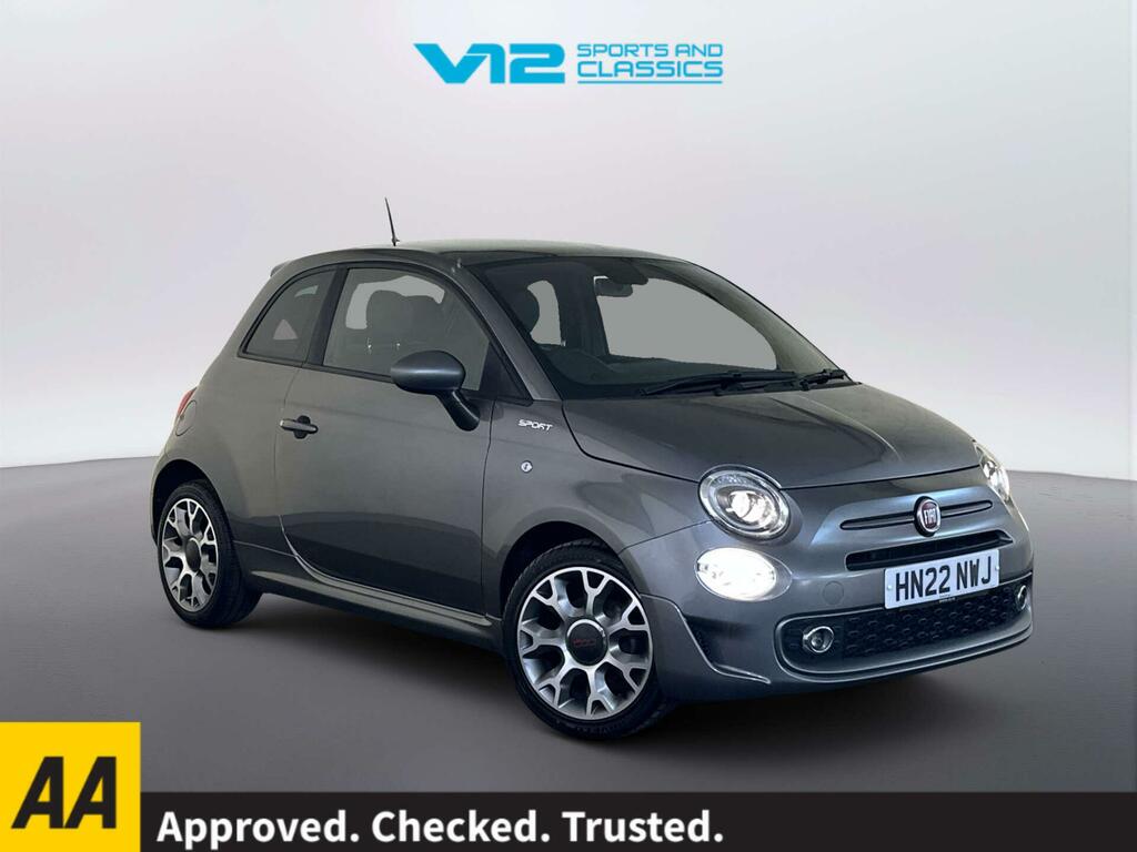 Fiat 500 1.0 Mhev Sport Hatchback Euro 6 Grey
