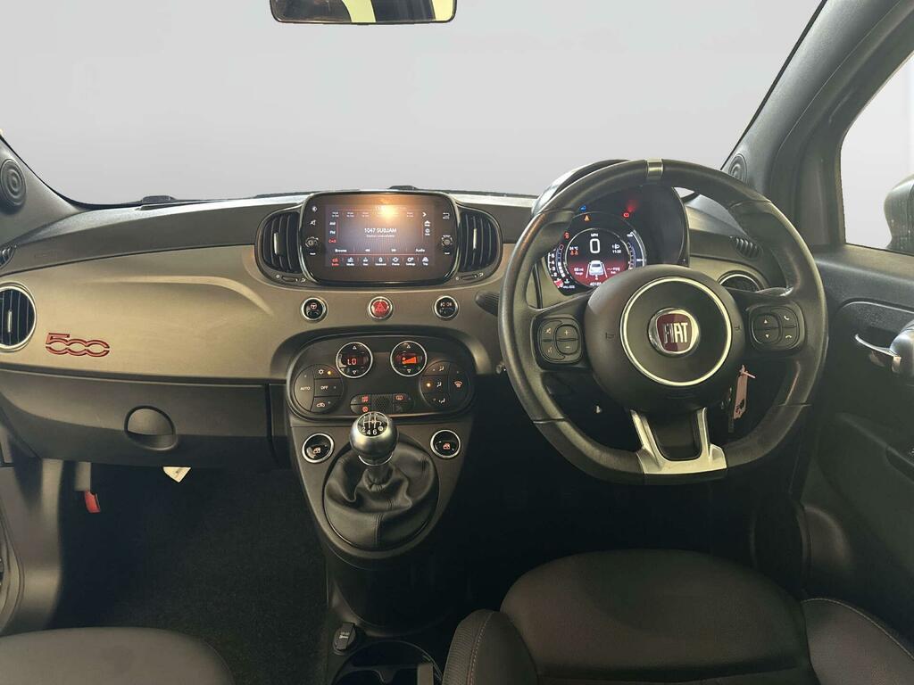 Fiat 500 1.0 Mhev Sport Hatchback Euro 6 HN22NWJ Grey #2