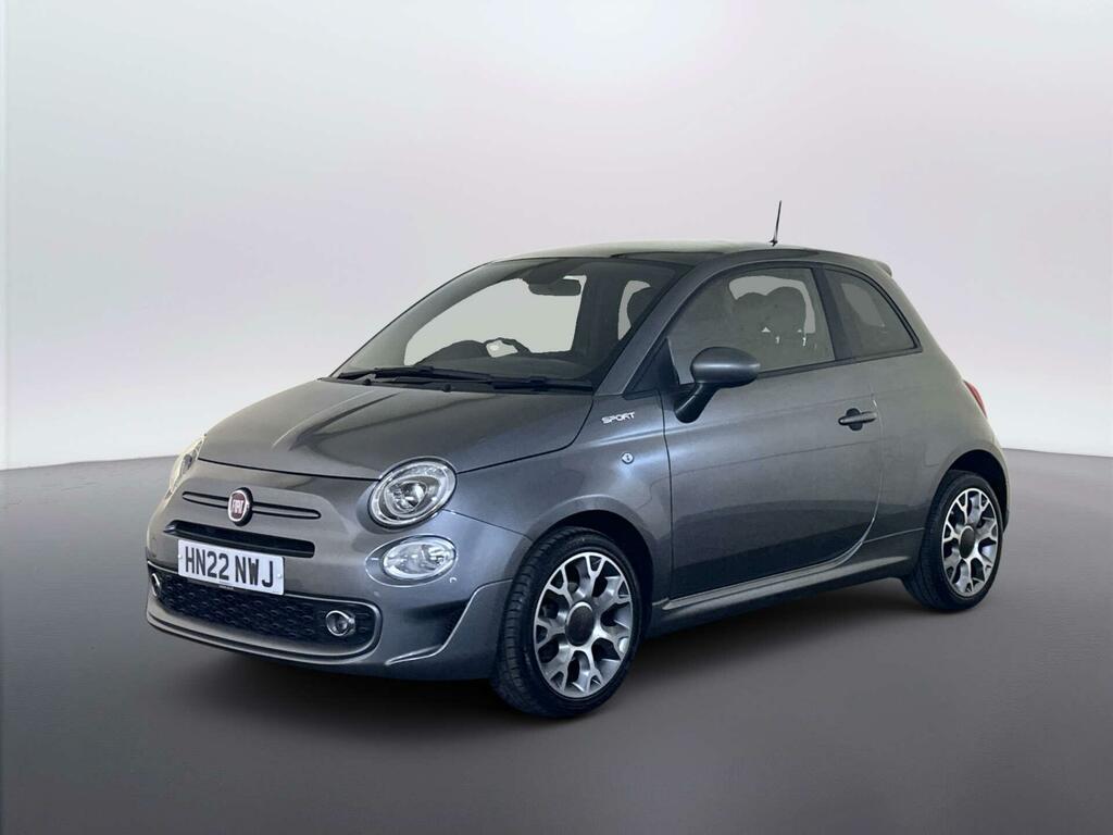 Fiat 500 1.0 Mhev Sport Hatchback Euro 6 HN22NWJ Grey #4