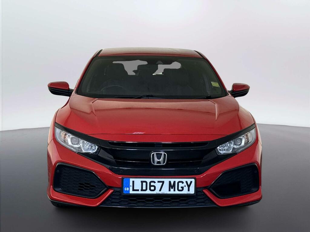 Honda Civic 1.0 Vtec Turbo Se Hatchback Cvt Euro 6 LD67MGY Red #3