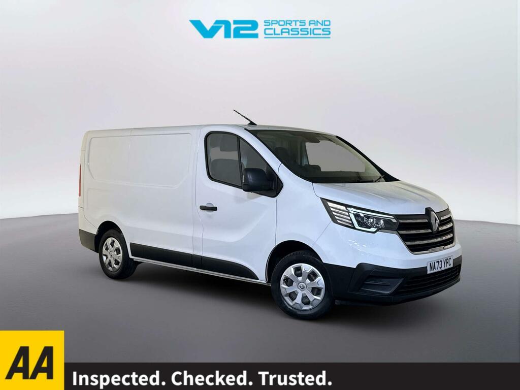 Renault Trafic 2.0 Dci Blue Sl28 Business Panel Van M White