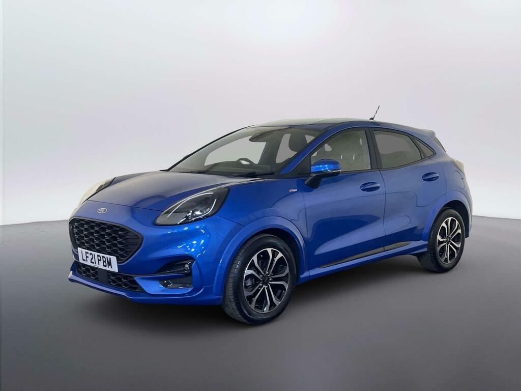 Ford Puma 1.0T Ecoboost Mhev St-line Suv E LF21PBM Blue #4