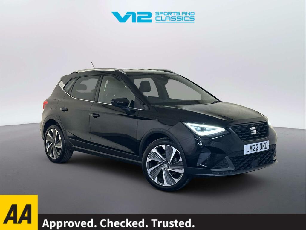 Seat Arona 1.0 Tsi Fr Sport Suv Dsg Euro 6 Ss Black