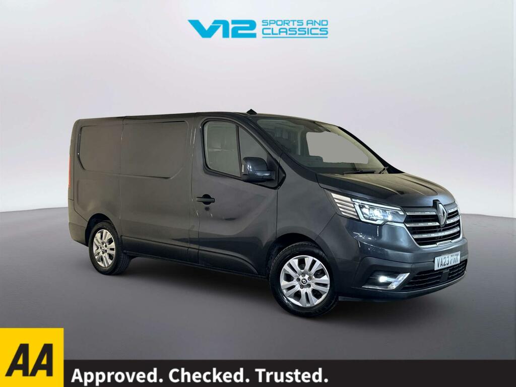 Renault Trafic 2.0 Dci Blue Sl30 Extra Panel Van Manua Grey