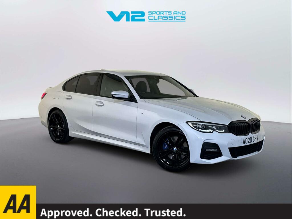 BMW 3 Series 2.0 330E 12Kwh M Sport Saloon Plug-in H White