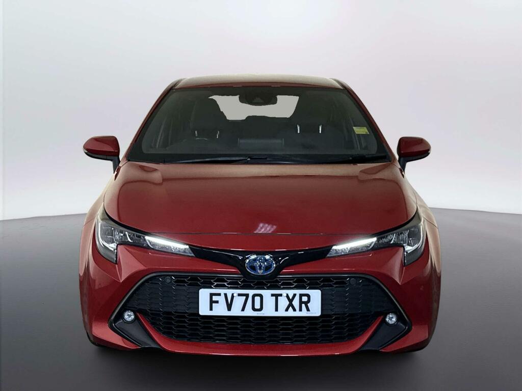 Toyota Corolla 1.8 Vvt-h Gpf Icon Tech Hatchback Hybri FV70TXR Red #3