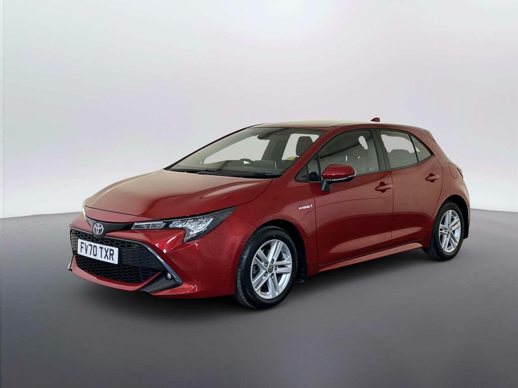 Toyota Corolla 1.8 Vvt-h Gpf Icon Tech Hatchback Hybri FV70TXR Red #4