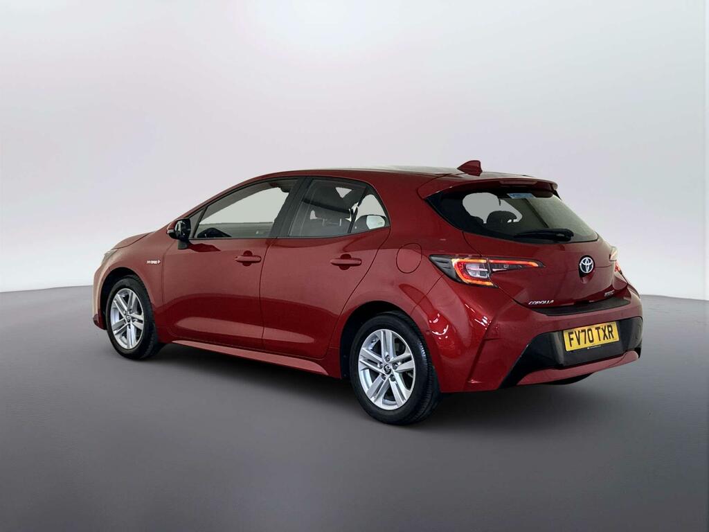 Toyota Corolla 1.8 Vvt-h Gpf Icon Tech Hatchback Hybri FV70TXR Red #6