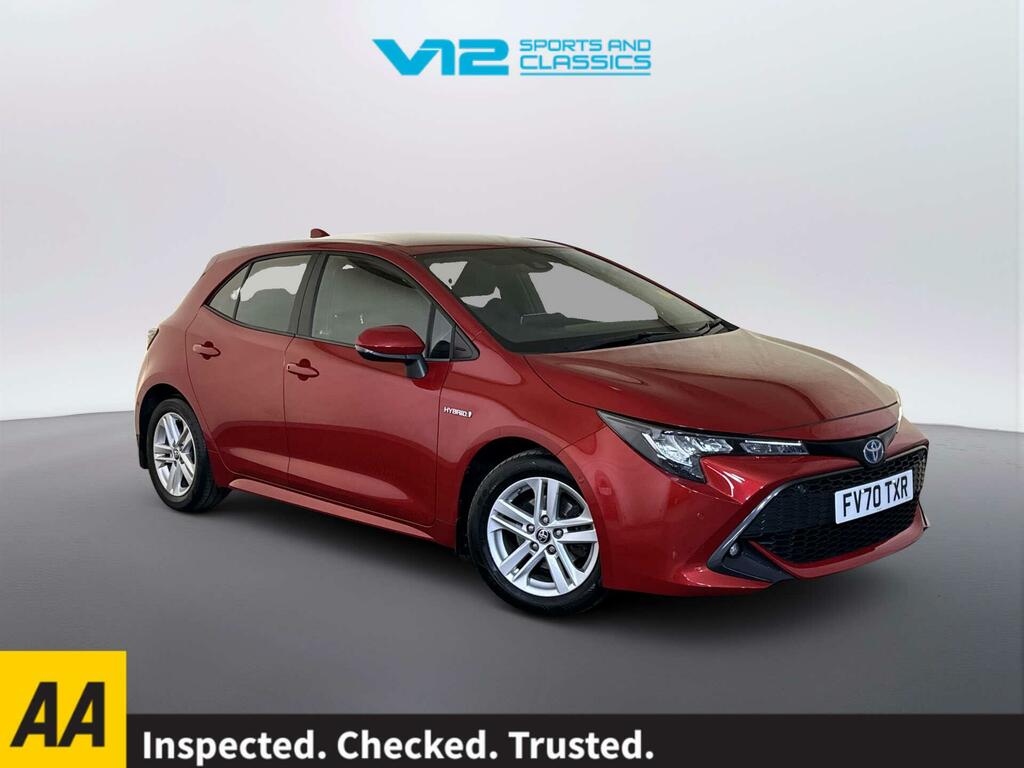 Toyota Corolla 1.8 Vvt-h Gpf Icon Tech Hatchback Hybri Red