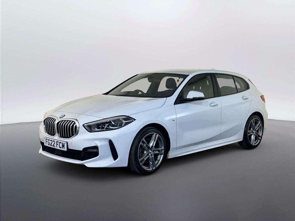 BMW 1 Series 1.5 118I M Sport Lcp Hatchback FG22FCM White #4