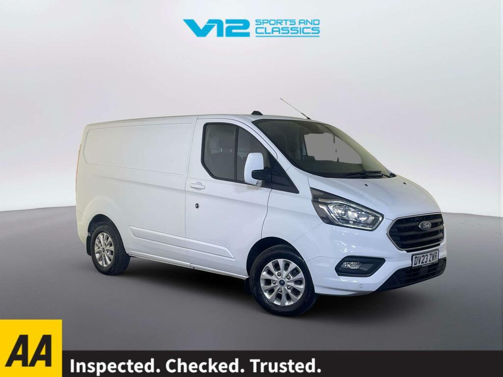 Ford Transit Custom 2.0 300 Ecoblue Limited Panel Van Manua White