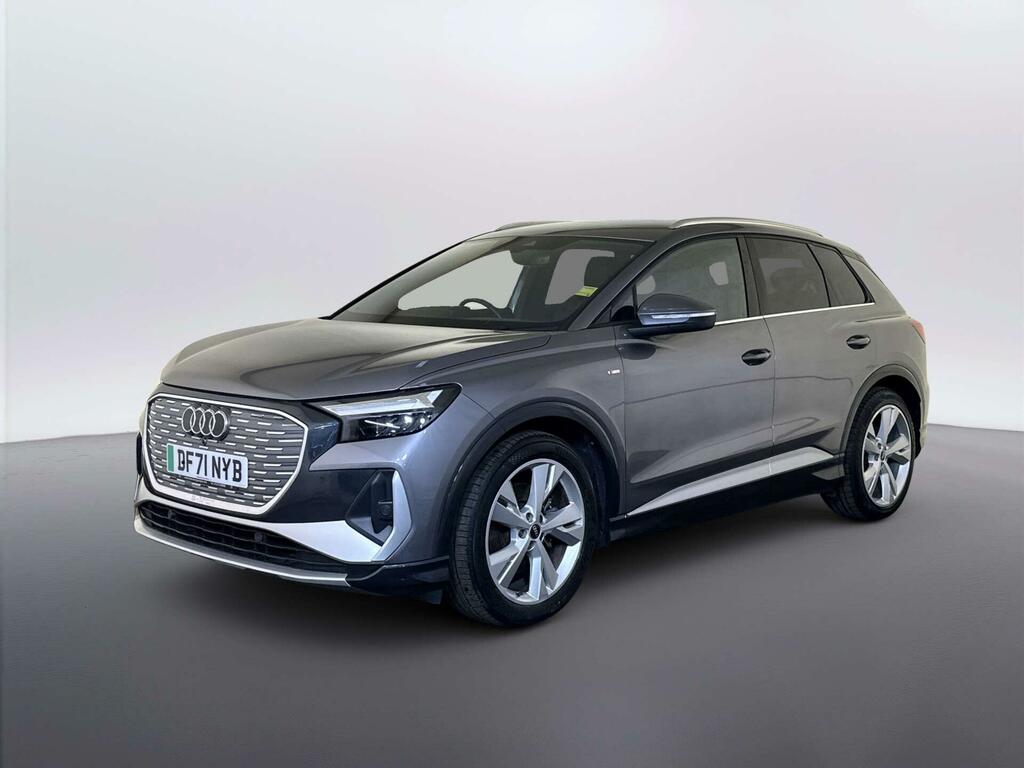 Audi Q4 E Tron 35 S Line Suv 55Kwh 170 Ps DF71NYB Grey #4