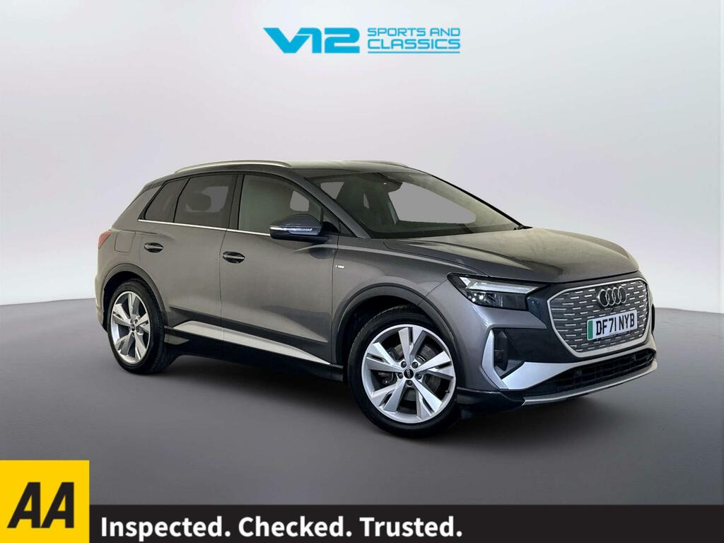 Audi Q4 E Tron 35 S Line Suv 55Kwh 170 Ps Grey