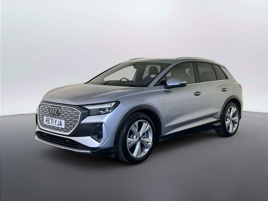 Audi Q4 E Tron 40 S Line Suv 82Kwh 204 Ps RE71YJA Silver #4