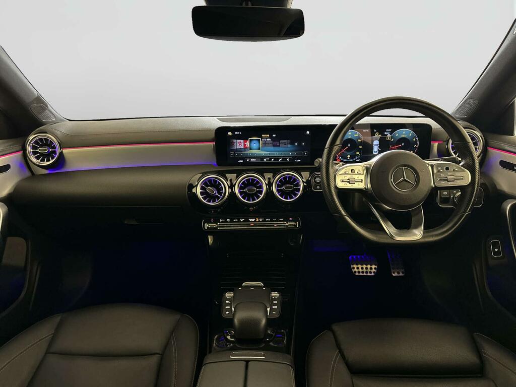 Mercedes-Benz CLA Class 1.3 Cla180 Amg Line Premium Coupe 7G- KW72GEK Blue #2