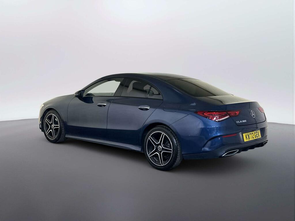 Mercedes-Benz CLA Class 1.3 Cla180 Amg Line Premium Coupe 7G- KW72GEK Blue #6