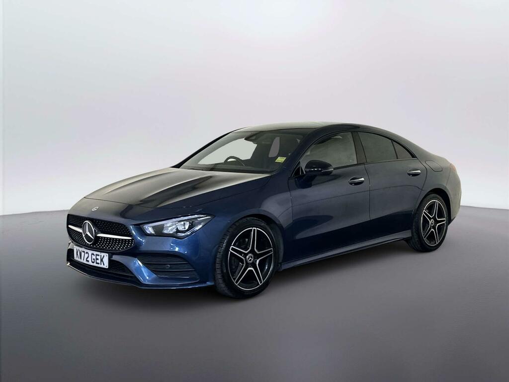 Mercedes-Benz CLA Class 1.3 Cla180 Amg Line Premium Coupe 7G- KW72GEK Blue #4