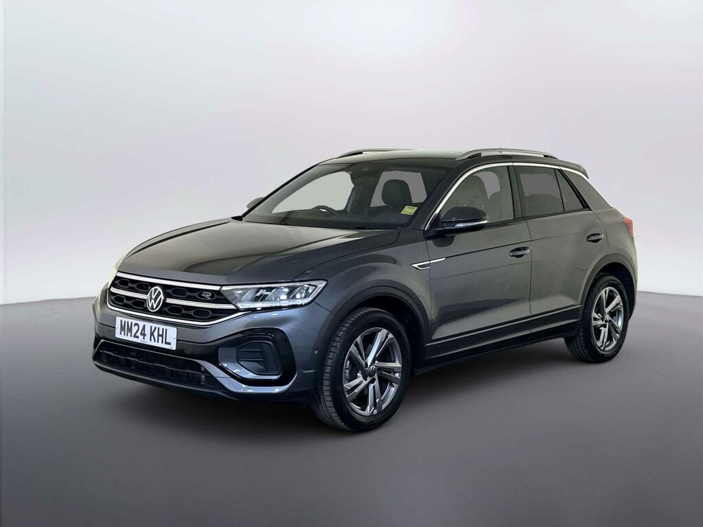 Volkswagen T-Roc 1.5 Tsi R-line Suv Euro 6 Ss MM24KHL Grey #4