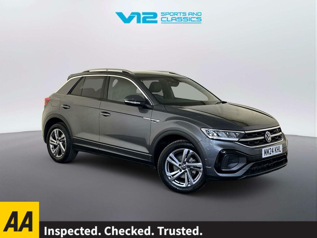 Volkswagen T-Roc 1.5 Tsi R-line Suv Euro 6 Ss Grey
