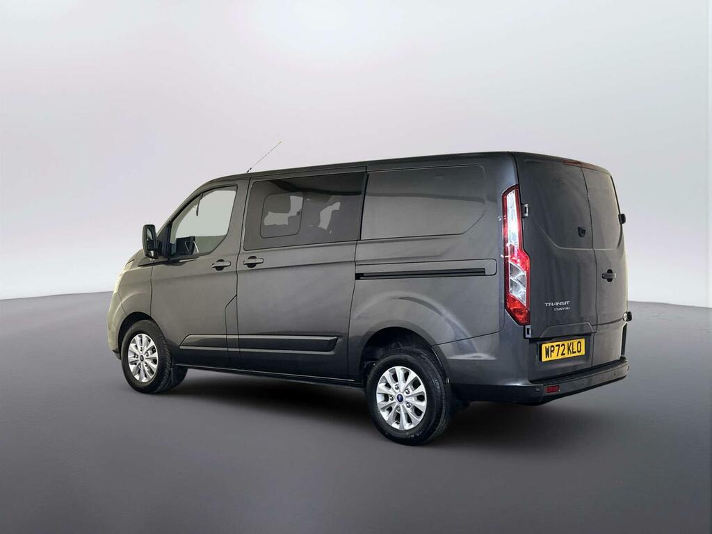 Ford Transit Custom 2.0 320 Ecoblue Limited Crew Van Double Cab Di WP72KLO Grey #6