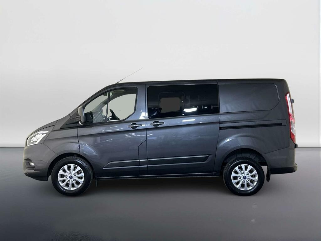 Ford Transit Custom 2.0 320 Ecoblue Limited Crew Van Double Cab Di WP72KLO Grey #5