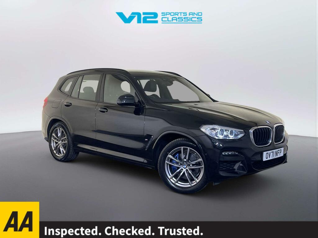 BMW X3 2.0 30E 12Kwh M Sport Suv Plug-in Hybri Black