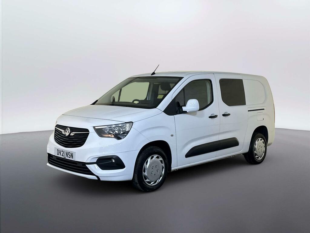 Vauxhall Combo 1.5 Turbo D 2300 Sportive Panel Van Man DV21NSN White #4