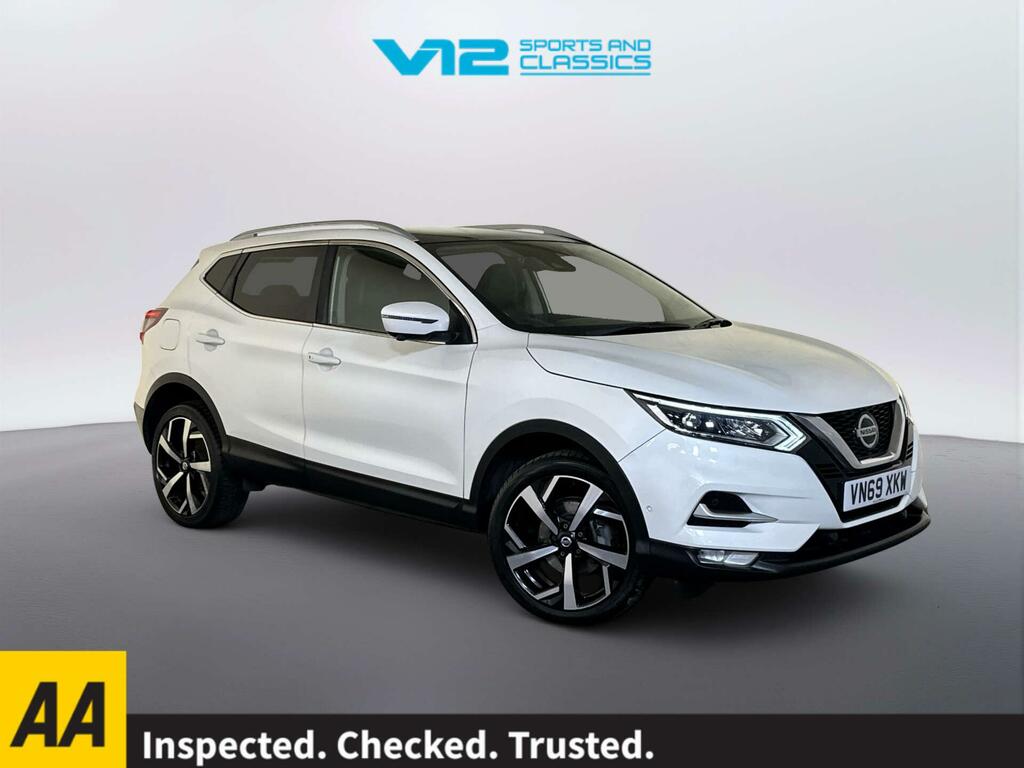 Nissan Qashqai 1.3 Dig-t Tekna Suv Euro 6 Ss White