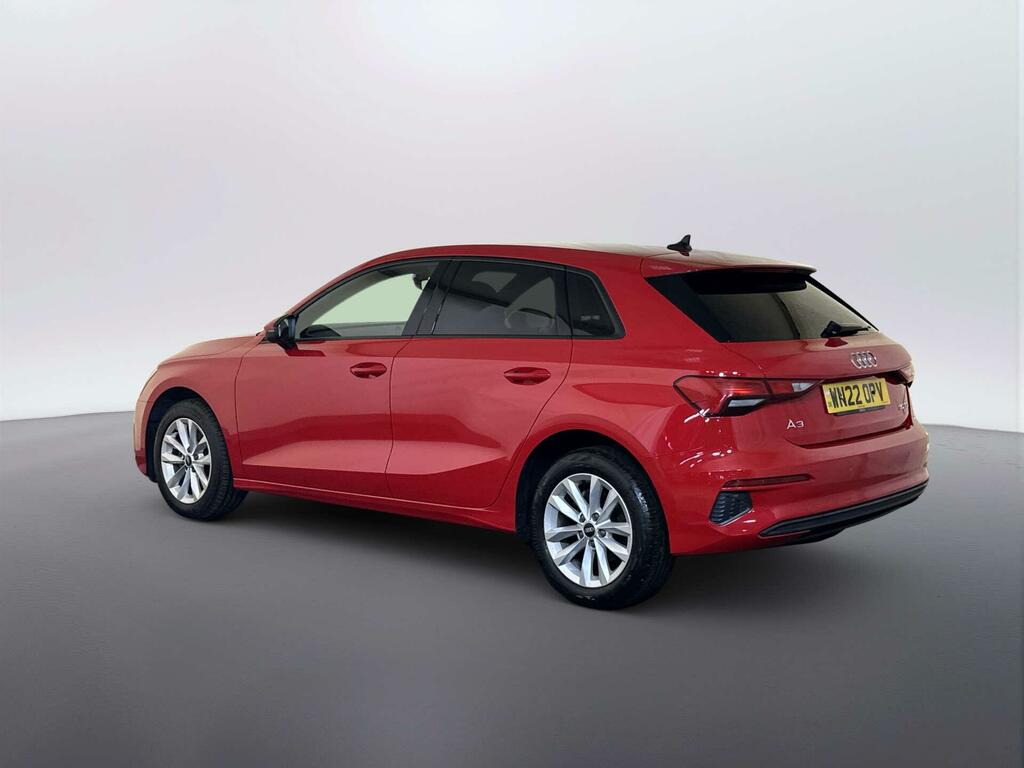 Audi A3 2.0 Tdi 30 Technik Sportback S Tronic E WN22OPV Red #6