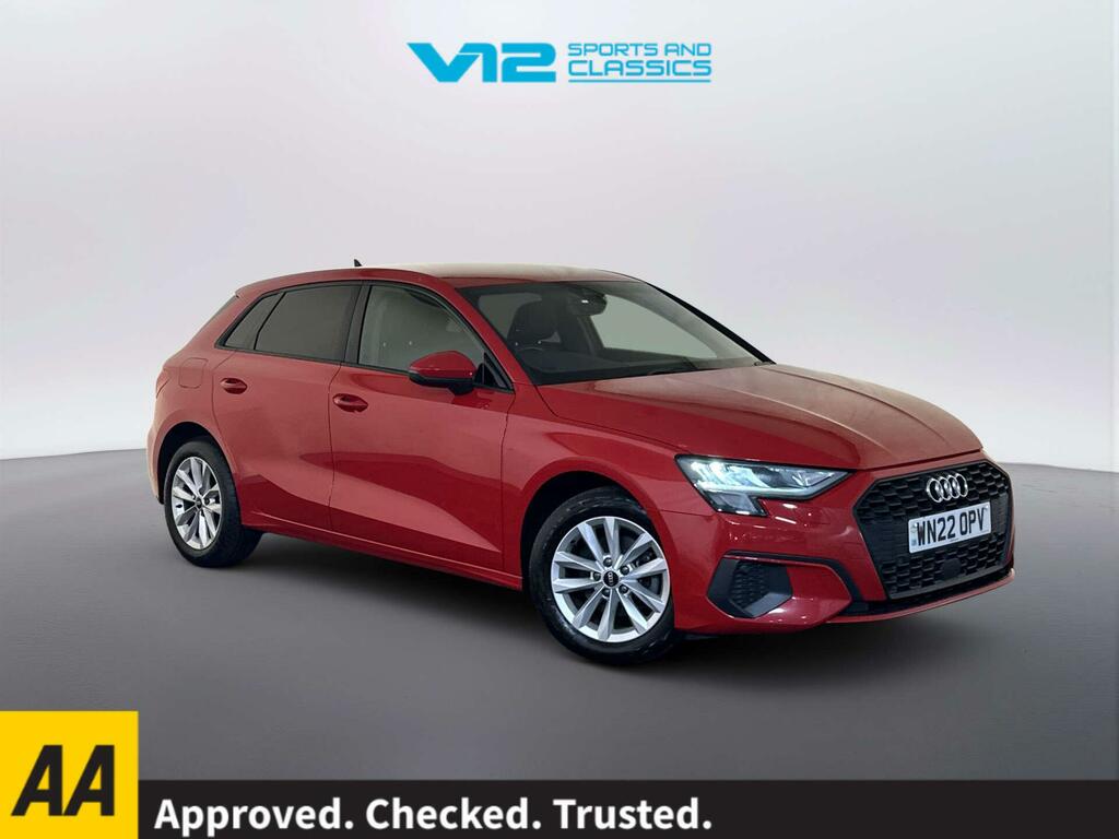 Audi A3 2.0 Tdi 30 Technik Sportback S Tronic E Red
